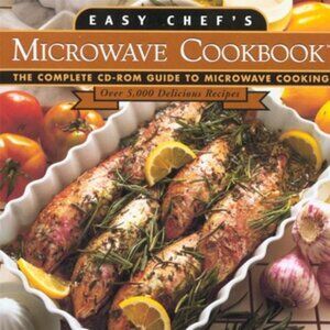 Easy Chefs Microwave Cookbook CD-Rom Guide With Over 5000 Recipes NEW